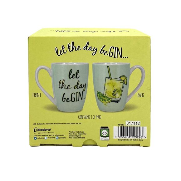 Paladone Coffee Mug | "Let The Day beGin" Logo | Novelty Gift **NEW - Picture 2 of 3